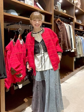 「体型カバー」｜みきてぃ24さん（レディース・158cm）の秋コーディネート