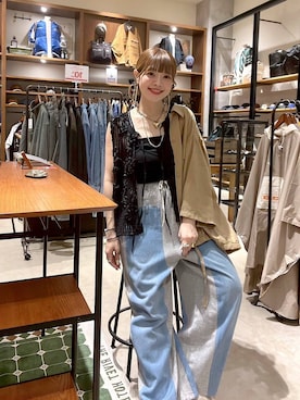「niko and...（ニコアンド）のアイテム」を使った、みきてぃ24さん（レディース・158cm）の夏コーディネート