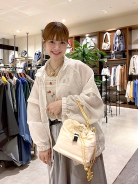 「niko and...（ニコアンド）のアイテム（ジャケット/アウター）」を使った、みきてぃ24さん（レディース・158cm）の春コーディネート