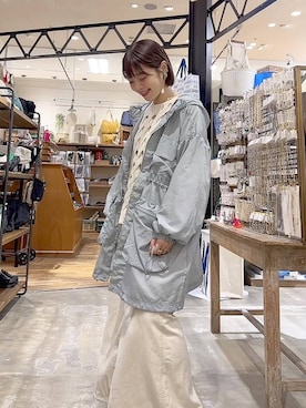 「niko and...（ニコアンド）のアイテム（ジャケット/アウター）」を使った、みきてぃ24さん（骨格ウェーブ・レディース・158cm）の冬コーディネート