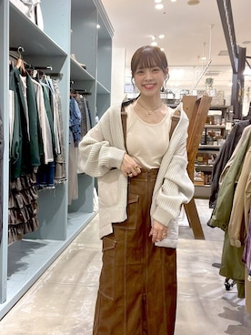 「niko and...（ニコアンド）のアイテム（ジャケット/アウター）」を使った、みきてぃ24さん（骨格ウェーブ・レディース・158cm）の秋コーディネート
