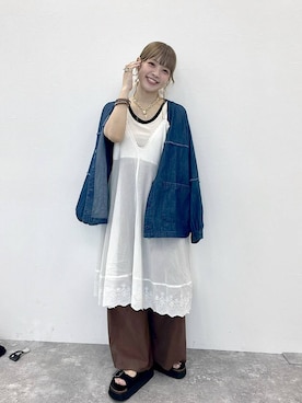 みきてぃ24さん（レディース・158cm）の春コーディネート