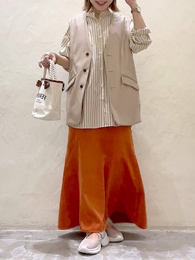 みきてぃ24さん（レディース・158cm）の秋コーディネート