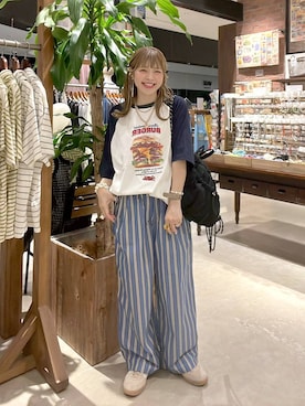 「アイテム（アクセサリー）」を使った、みきてぃ24さん（レディース・158cm）の春コーディネート