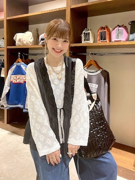 「niko and...（ニコアンド）のアイテム」を使った、みきてぃ24さん（レディース・158cm）の夏コーディネート