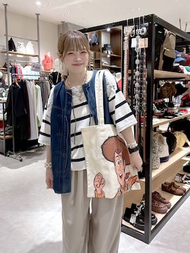 「パンツ」｜みきてぃ24さん（レディース・158cm）の春コーディネート