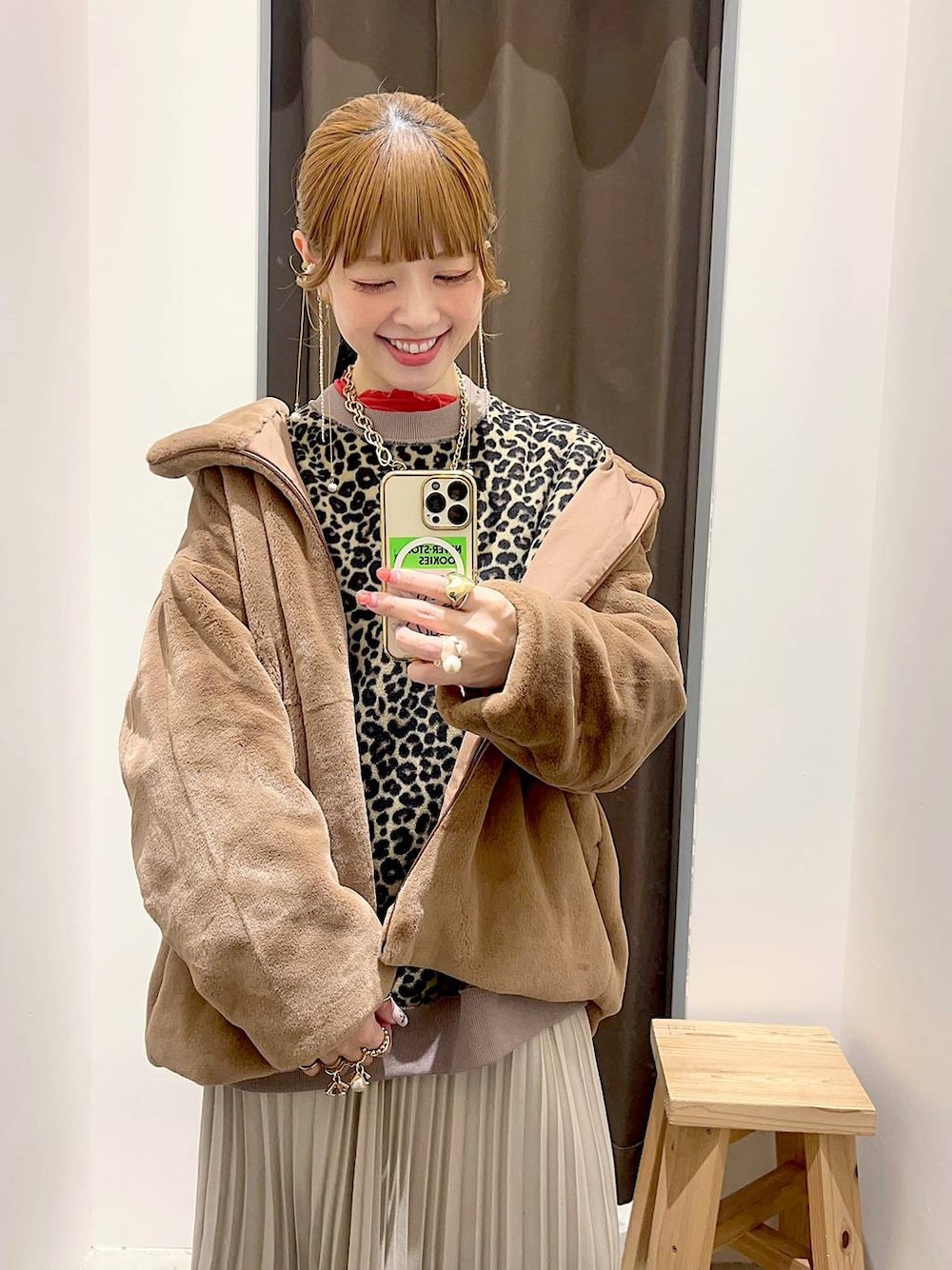 MODE NORM CORE] ベルベットファーフードブルゾンを使った人気