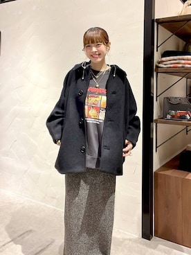 「niko and ...」｜「アイテム（ブルゾン）」を使った、みきてぃ24さん（レディース・158cm）の冬コーディネート