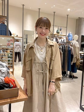 「niko and...（ニコアンド）のアイテム」を使った、みきてぃ24さん（レディース・158cm）の夏コーディネート