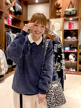 「アイテム（ヘアピン）」を使った、みきてぃ24さん（レディース・158cm）の冬コーディネート