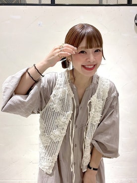 「niko and...（ニコアンド）のアイテム」を使った、みきてぃ24さん（レディース・158cm）の夏コーディネート