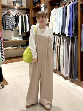 「WIGGLE WIGGLE（ウィグルウィグル）のアイテム」を使った、みきてぃ24さん（レディース・158cm）の春コーディネート