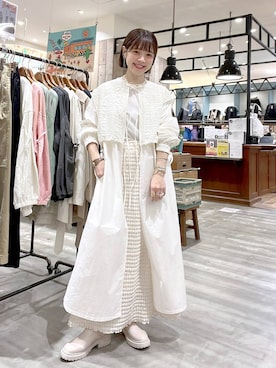 「niko and...（ニコアンド）のアイテム（ブーツ）」を使った、みきてぃ24さん（骨格ウェーブ・レディース・158cm）の冬コーディネート