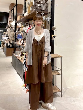 「ナチュラル」｜みきてぃ24さん（レディース・158cm）の夏コーディネート