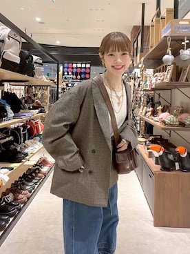 「niko and...（ニコアンド）の【NKJ 2025AW】REMAKE BARREL DENIM（デニムパンツ）」を使った、みきてぃ24さん（レディース・158cm）の夏コーディネート