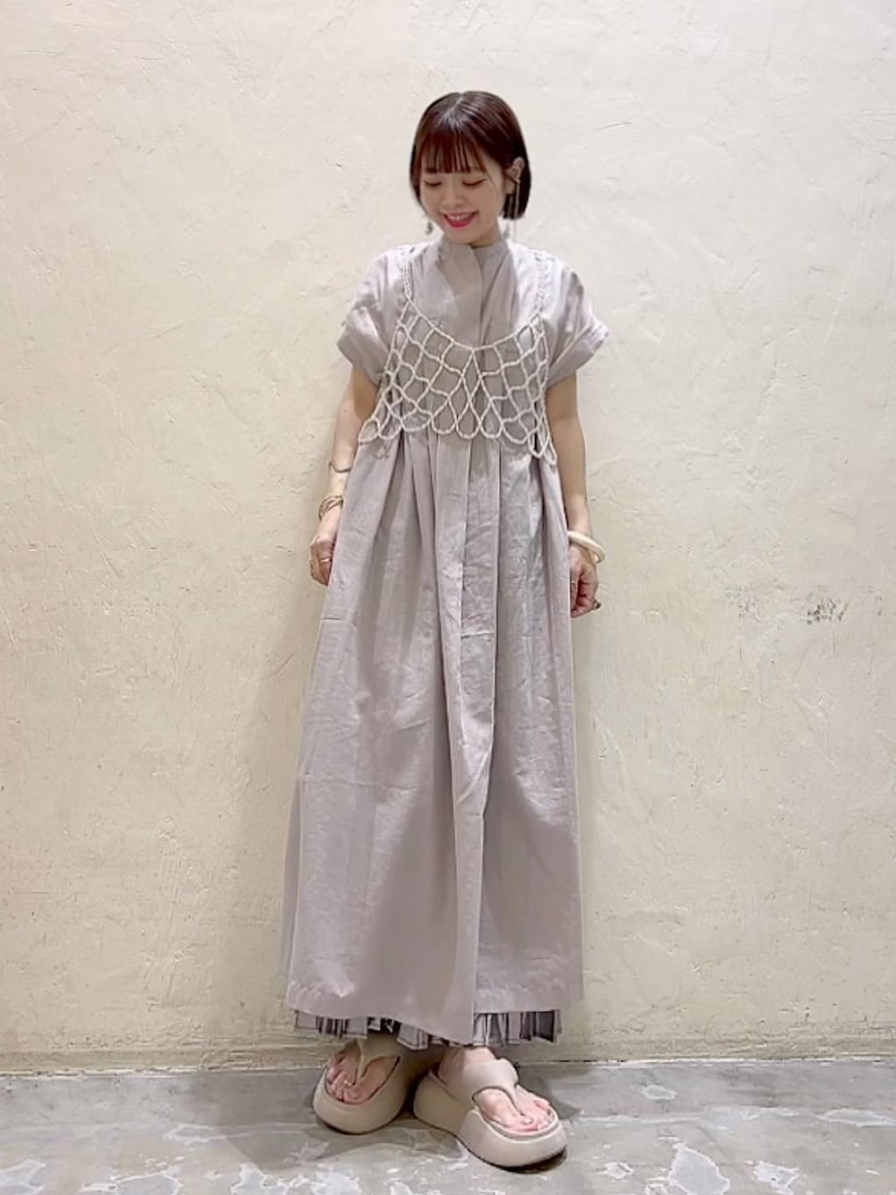 2WAYビーズビスチェを使った人気ファッションコーディネート - WEAR