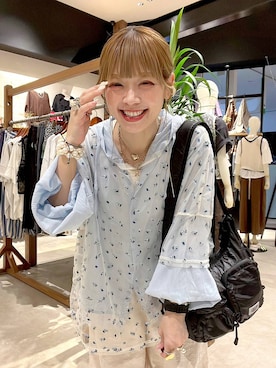 「アイテム（アンクレット）」を使った、みきてぃ24さん（レディース・158cm）の夏コーディネート
