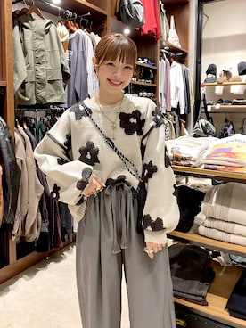 「niko and...（ニコアンド）のアイテム」を使った、みきてぃ24さん（レディース・158cm）の秋コーディネート