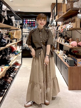 「niko and...（ニコアンド）のアイテム」を使った、みきてぃ24さん（レディース・158cm）の夏コーディネート