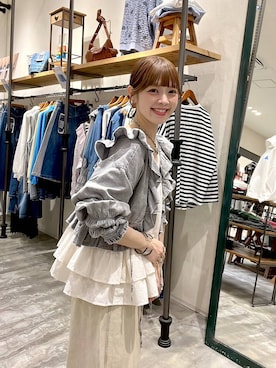 「niko and...（ニコアンド）のアイテム（シャツ/ブラウス）」を使った、みきてぃ24さん（レディース・158cm）の冬コーディネート