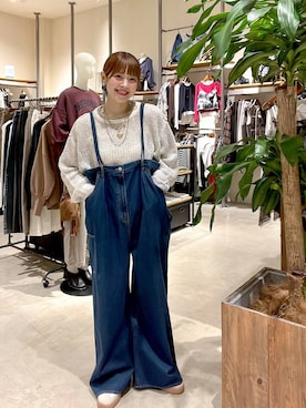 「JEANASIS（ジーナシス）のアイテム」を使った、みきてぃ24さん（レディース・158cm）の秋コーディネート