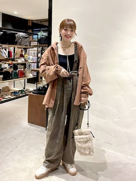 「niko and...（ニコアンド）のアイテム」を使った、みきてぃ24さん（レディース・158cm）の秋コーディネート
