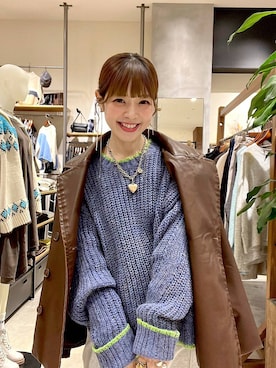 「アイテム（その他アウター）」を使った、みきてぃ24さん（レディース・158cm）の冬コーディネート