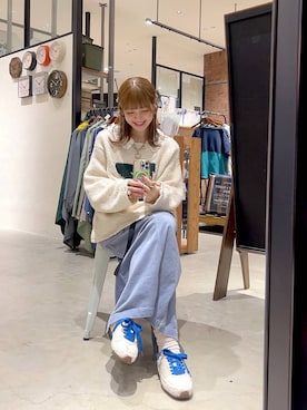 「アイテム（バレッタ/ヘアクリップ）」を使った、みきてぃ24さん（レディース・158cm）の冬コーディネート