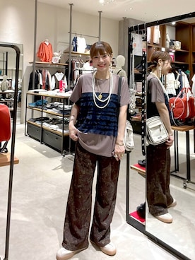 「ナチュラル」｜みきてぃ24さん（レディース・158cm）の夏コーディネート