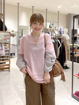 「niko and...（ニコアンド）のアイテム」を使った、みきてぃ24さん（レディース・158cm）の夏コーディネート