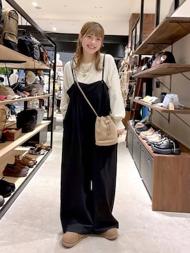 「niko and...（ニコアンド）のアイテム（バレッタ/ヘアクリップ）」を使った、みきてぃ24さん（レディース・158cm）の春コーディネート