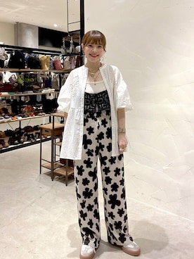 「アイテム（キャミソール）」を使った、みきてぃ24さん（レディース・158cm）の夏コーディネート