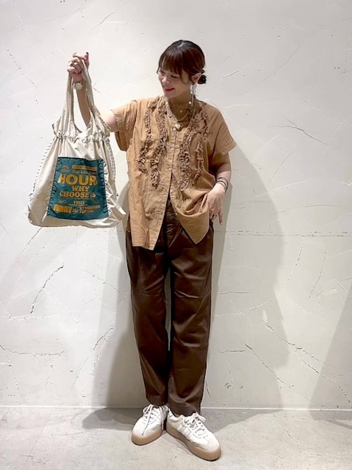 オリジナル ポケット巾着トート（トートバッグ）｜niko and