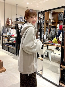 「アイテム（パーカー）」を使った、みきてぃ24さん（レディース・158cm）の秋コーディネート