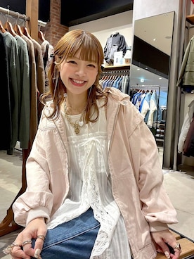 「niko and...（ニコアンド）のアイテム」を使った、みきてぃ24さん（レディース・158cm）の冬コーディネート