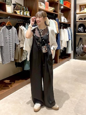 「ネックレス」｜みきてぃ24さん（レディース・158cm）の春コーディネート