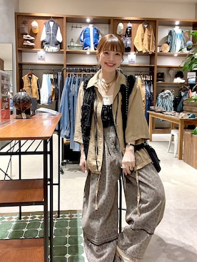 「niko and...（ニコアンド）のアイテム」を使った、みきてぃ24さん（レディース・158cm）の夏コーディネート