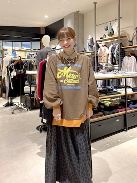 「niko and...（ニコアンド）のアイテム」を使った、みきてぃ24さん（レディース・158cm）の秋コーディネート