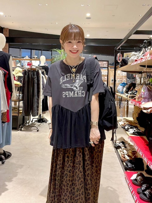 DT☆Max Mara Studio「1NICHOLS」アニマルプリント スカート Collection 'S Max Mara 送料無料｜マックスマーラ公式サイト