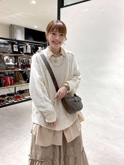 niko and… コラボBIGシャツチュニック 竹下玲奈×NAVYS】コラボ BIGシャツチュニック（シャツ/ブラウス