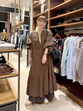 「niko and...（ニコアンド）のアイテム」を使った、みきてぃ24さん（レディース・158cm）の夏コーディネート