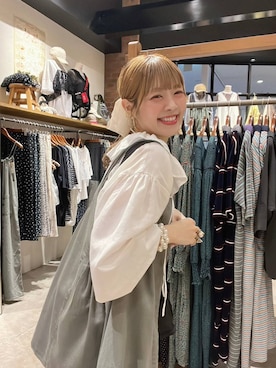 「ネックレス」｜みきてぃ24さん（レディース・158cm）の春コーディネート