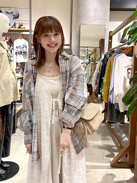「niko and...（ニコアンド）のアイテム」を使った、みきてぃ24さん（レディース・158cm）の秋コーディネート