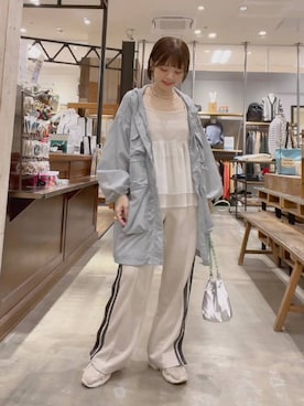 「niko and...（ニコアンド）のアイテム（ジャケット/アウター）」を使った、みきてぃ24さん（骨格ウェーブ・レディース・158cm）の冬コーディネート