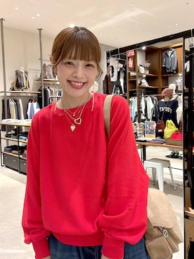 「niko and...（ニコアンド）の【NKJ 2025AW】REMAKE BARREL DENIM（デニムパンツ）」を使った、みきてぃ24さん（レディース・158cm）の秋コーディネート