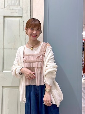 「niko and...（ニコアンド）のアイテム（ブルゾン）」を使った、みきてぃ24さん（レディース・158cm）の冬コーディネート