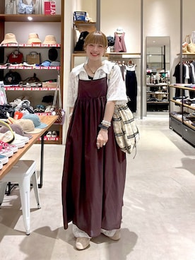 「アイテム（アンクレット）」を使った、みきてぃ24さん（レディース・158cm）の夏コーディネート