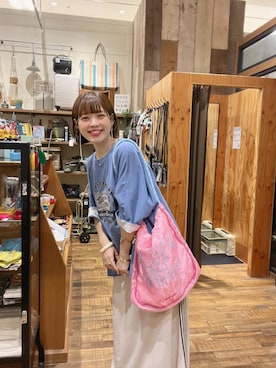 「niko and...（ニコアンド）のアイテム（アクセサリー）」を使った、みきてぃ24さん（骨格ウェーブ・レディース・158cm）の夏コーディネート