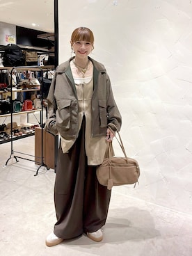 みきてぃ24さん（レディース・158cm）の秋コーディネート