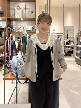 「ネックレス」｜みきてぃ24さん（レディース・158cm）の春コーディネート